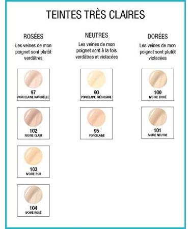 Maybelline New-York Fit Me Matte & Poreless Foundation Normal to Oily Skin Shade 104 Rose Ivory 30 ml - Buy Online on GoSupps.com