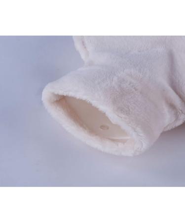 MAIES Small Hot Water Bottle with Soft Flannel Cover | 2L Hand Warmer for Hot/Cold Therapy | Perfect Christmas Gift - Buy Online on GoSupps.com