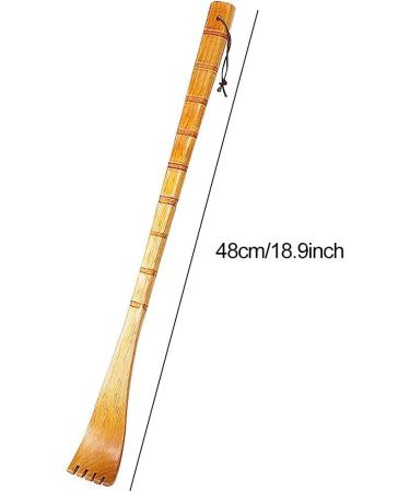 ASTAGI Classic Wooden Back Scratcher Set - 2 Pieces for Itching Relief Relaxation & Massage - Ideal for All Skin Types - Buy Online on GoSupps.com