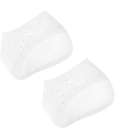 Supvox Silicone Heel Cushions for Pain Relief | Gel Insoles for Heel Spurs | Foot Care Cushion for Men & Women - 2.5cm Pair - Buy Online on GoSupps.com