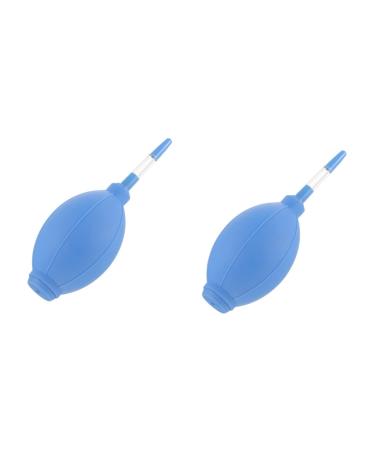 Lurrose 2st ball for washing the ears tool clear light bulb flash pear pear pears of the ears blue light bulbs ear squeezing ear squeezing.