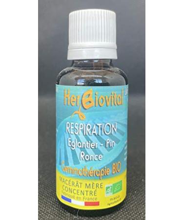 Herbiovital - Organic Breathing - Macerate for better breathing - Fights against ENT disorders - Made in France