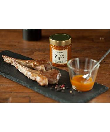 Deligreece 80% Fruit Chutney - Apricot & Ginger (180g) | Sun-Ripened Flavor | Buy Internationally - Buy Online on GoSupps.com