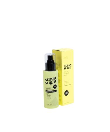 Buy Sugar Sugar Wax Clean Slate Micellar Cleansing Water | Vegan Hypoallergenic Makeup Remover & Toner - International Shipping Available - Buy Online on GoSupps.com