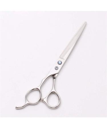 7.0 Inch Left Hand Hairdressing Hairdressing Scissors Set Cutting Flat Teeth Thinning Scissors Professional Scissors Bright Light Men and Women Quality Steel - Buy Online on GoSupps.com