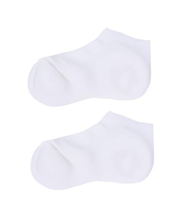 HAPINARY 1 Pair Protective Socks Moisturizing Cotton Silicone Socks for Women Moisturizing Sock Cracked Feet Socks Women s Socks Night Heel Socks Women's Sole of Foot White Sebs 21X13cm
