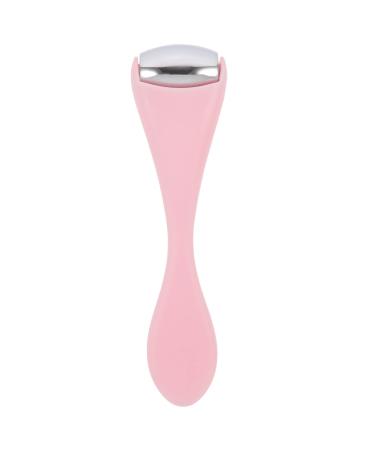 Beaupretty Make-up Gadgets Eye Massage Roller Eye Cream Applicator with Spoon for Eye Fatigue Dry Tired Eye Puffiness Wrinkle Dark Circle (Pink) Rosa