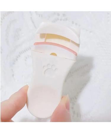 Effortless Lash Curler: Instant Eye-Opening Effect Easy-to-Use Eyelash Curling Tool-Design for Home & Travel Beige - Buy Online on GoSupps.com