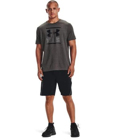 Buy Under Armour Men's UA GL Foundation T-Shirt - Charcoal Medium Heather - XL | International Shipping Available - Buy Online on GoSupps.com