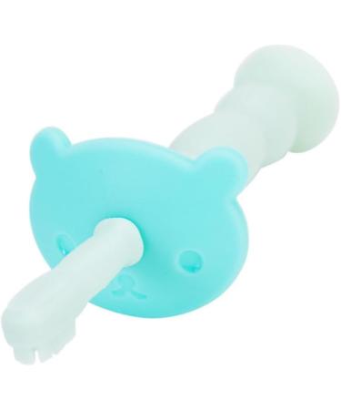 Hoement Silicone Teething Ring & Toothbrush | Best Training Brush for Infant Milk Teeth - 100% Safe & BPA Free - Buy Online on GoSupps.com