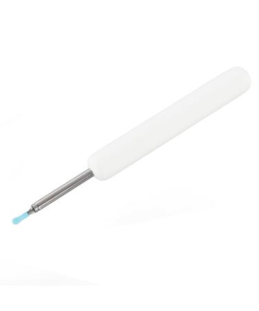 Ear Cleaner Tool 1080P Micro Camera Ear Wax Cleaning Removal Waterproof Lasting Using 30 Days Safety 6 LED Light for Living Room for Family (White)