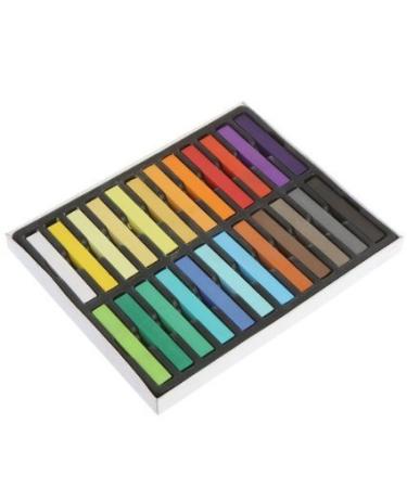 24 Colors Non-Toxic Hair Dye - Lime Tint Soft Pastel Salon Kit by BOOLAVARD | International Shipping Available - Buy Online on GoSupps.com