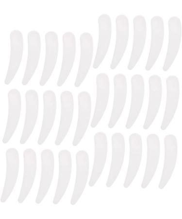 FOYTOKI 500 Pcs Mask Scoop Cream Scoop Makeup Spoon Tool Face Products Face Beauty Scoop Mini Spoon White Pp - Buy Online on GoSupps.com