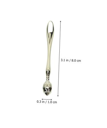 6 Pcs Rhombus Digging Spoon Set - Mini Metal Spatula & Zinc Alloy Scrapers - Perfect for Gardening & Crafts - 8x1x1cm - Buy Internationally! - Buy Online on GoSupps.com