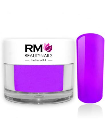 Acrylic Color Powder Neon Glow Purple Purple Powder Nail Design Nails Fingernail RM Beautynails 1 Pack (1x 10g) Neon Glow Purple 10g