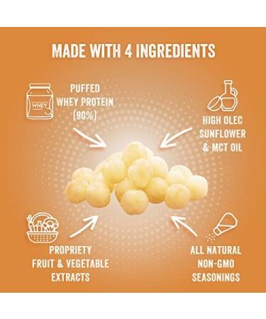 Better Than Good Salted Caramel Protein Puffs (12-Pack) | Keto, Gluten-Free, Paleo | Low Sugar, Low Calorie, Diabetic Friendly Snacks with 16g Protein | 2 Servings of Fruits & Veggies | 0.88 oz (Pack of 12) - Buy Online on GoSupps.com