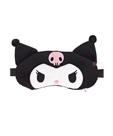 hellokittyfriends Hello Kitty Friends Characters Sleeping Eye Mask 1PC (Cinnamoroll / Pompompurin) (Kuromi)