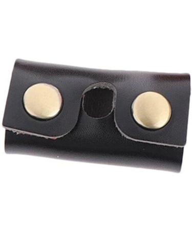 Leather Razor Head Cover | Portable Shaver Head Protective Case | Durable Safety Razor Protector for Travel | Black - Buy Online on GoSupps.com