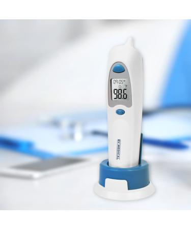 Buy Instant Fast Ear Thermometer - Perfect for Adults Kids & Babies | Includes 25 Probe Covers & Stand for Home or Clinic Use - Buy Online on GoSupps.com