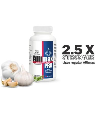 Allimax Pro 450mg 100 Vegicaps - Spanish Garlic Supplement for Immune Support | Professional Strength Allicin Extract - Buy Online on GoSupps.com