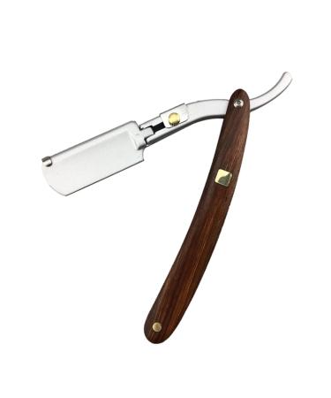 Beaupretty 2-in-1 Interchangeable Blade Razor - Folding Rapid Shaver for Men - Premium Wooden Design - Buy Online on GoSupps.com