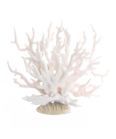 Hapihom Artificial aquarium plants silicone ornament artificial coral sea tree aquarium landscaping decoration for aquariums white - Buy Online on GoSupps.com