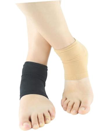 Open Toe Socks Foot Sock spa Socks Dry feet Socks moisturizing Socks Black Socks Black Gel Heel Insole - Buy Online on GoSupps.com