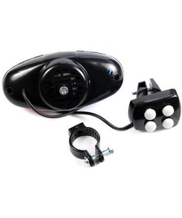 6 Bike Bicycle Police LED Light + 4 Siren Trumpet Horn Bell Set | Optimal Shop - Buy Online on GoSupps.com