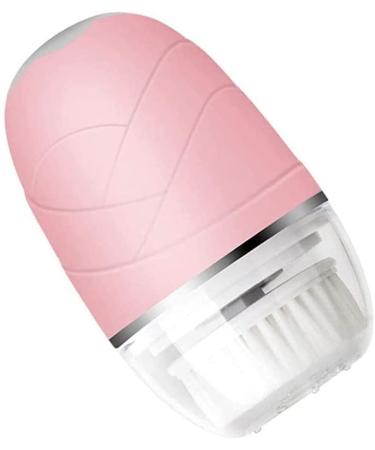 Corsehild Facial Cleansing Brush Electric Cleansing Brush Exfoliating Brush Face Brush Face Scrubber for Deep Cleansing Exfoliating Blackhead Removing Rechargeable Waterproof (Color : Pink)
