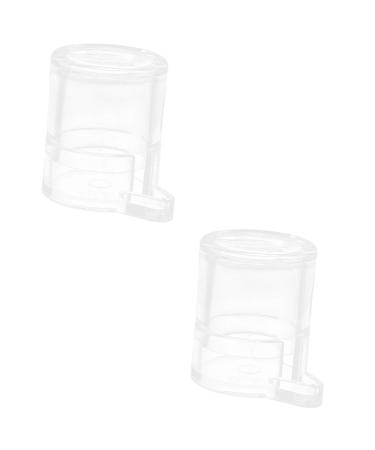 POPETPOP 2pcs Pet Water Feeder Pet Stuff Pet Water Bowl Ant Villa Ants Drinking Tool Small Water Cup