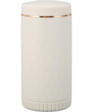 Makeup Brushes Set Travel Makeup Brush Set Portable Multifunctional Mirror Cap for Blending Foundations (white) - Buy Online on GoSupps.com