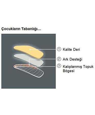 Pedag Bambini 3/4 Children's Orthotic Insole - Vegetable Tanned Leather - German Made - Size US Little Kid 1/2 & US Women's 2/3 - EU 32-33 - Buy Online on GoSupps.com