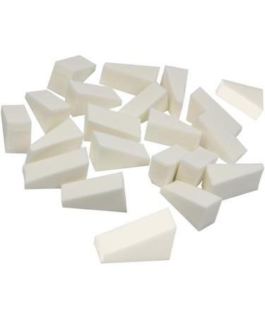 Cosmetics Sponge for Powder Makeup Sponge for Powder Makeup Sponge Set Triangle Shape Disposable Sponge Manicure Seal 50PCS - Buy Online on GoSupps.com