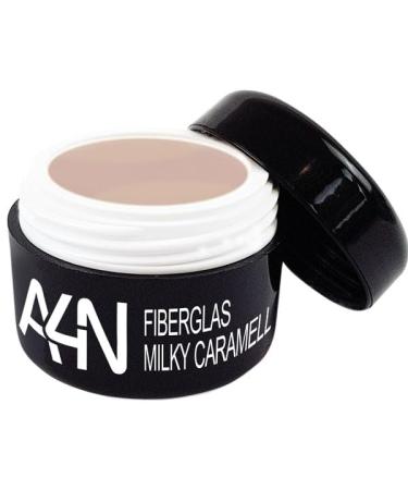 Fiberglass modeling gel with fiberglass strips extremely stable 15ml (MILKY CARAMELL)