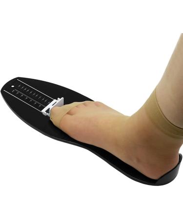 Adult Foot Measurement Device - Blue Foot Gauge for Shoe Size Calculation | Feet Length & Width Measuring Ruler for Household Use - Buy Online on GoSupps.com