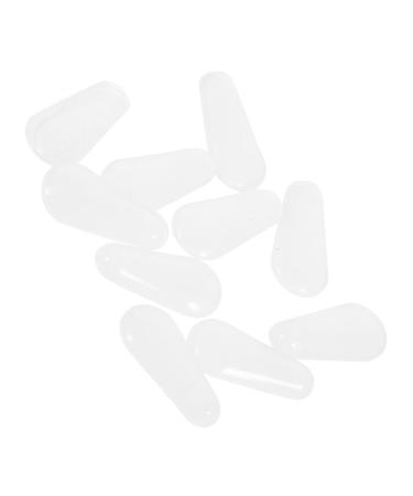 Gleavi 10 pairs of exchange of the glasses-nose pad Brillen-nose support Exchange of nose pads during sunglasses glasses saddle glasses pad replacement allergy prevention accessories pebbles