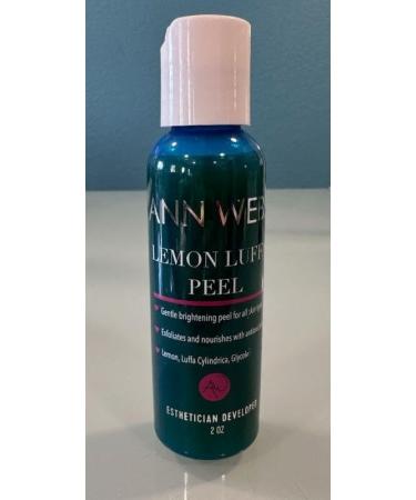 Lemon Luffa Peel - Lemon Glycolic Mask -All Natural Fruit Enzyme Brightening Face Mask w/Fruit Acids & Antioxidants Brightens Dull Complexion Exfoliates & help w/Hyperpigmentation. (2oz) 2 Fl Oz (Pack of 1) - Buy Online on GoSupps.com
