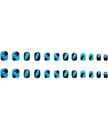 HUIL 24-Piece Artificial False Nails & Nail Stickers | Easy Wear & Stunning Designs for Effortless Nail Art - Buy Online on GoSupps.com