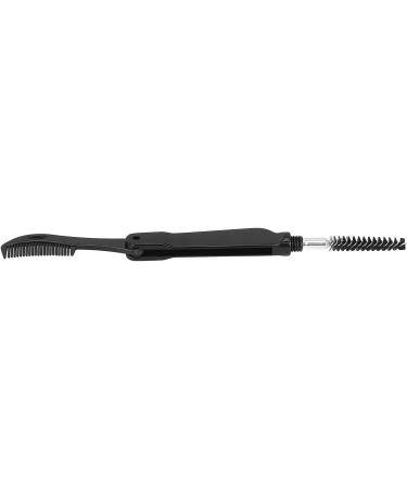 Portable Eyebrow Brushes Reusable 2 Small Portable 10 Piece Eyelash Brushes Comb Clean for Makeup (Black) - Buy Online on GoSupps.com
