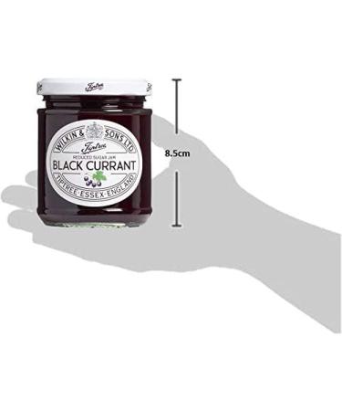 Wilkin & Sons Tiptree Black Currant Reduced Sugar Jam / 6 x 200g jars/Vegetarian Vegan Coeliac friendly/Gluten-Free/Made in the UK - Buy Online on GoSupps.com