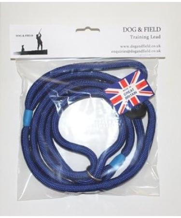Dog & Field Figure 8 Anti-Pull Head Collar (BLUE) - One Size Soft Nylon - Comfortable & Secure - Fitting Instructions - Enjoyable Walks - No More Pulling - Buy Online on GoSupps.com