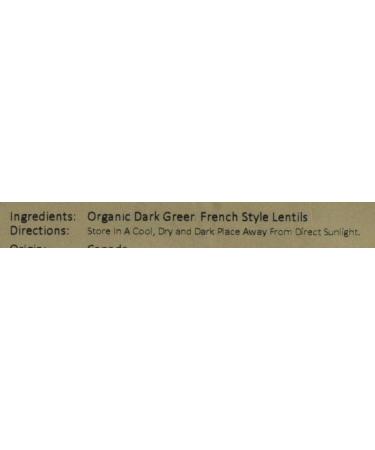Wholefood Earth Organic Dark Green French Style Lentils 2kg - GMO Free, Vegan, Certified Organic - Buy Online on GoSupps.com
