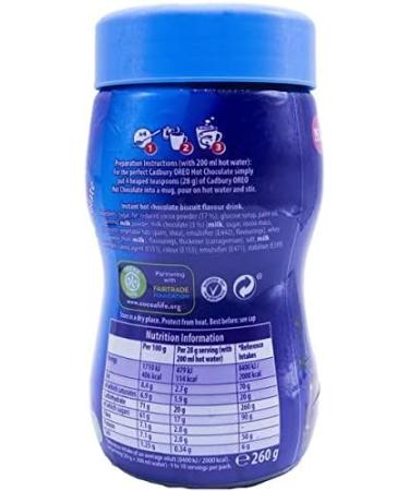 Cadbury Oreo Instant Hot Chocolate 260g - Buy Online on GoSupps.com