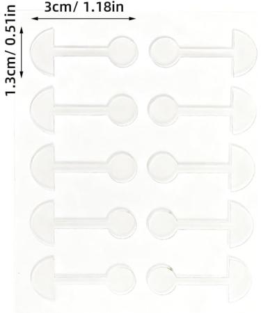 Hohopeti Patchs Nasaux Auto-adh sifs Transparents D halt re Lot de 4 Paquets de 200 Pi ces Correcteurs Invisibles pour Remodeler les Ailes du Nez Confort Quotidien et Usage Beaut  - Buy Online on GoSupps.com