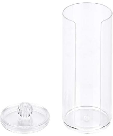 Uxsiya Cotton Pad Dispenser - Acrylic Cotton Swab Holder for Home Use | Stylish & Functional Cotton Pad Storage - Buy Online on GoSupps.com
