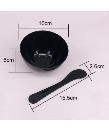 3 Sets Plastic Facial Mask Mixing Bowls & Spatula - DIY Skin Care Tool Kit for Women | Home Beauty Salon Essentials - Buy Online on GoSupps.com