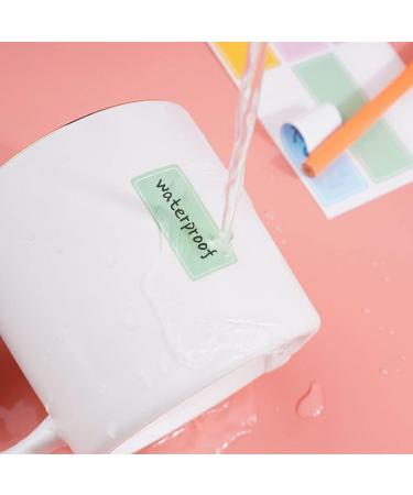 310 Pcs Waterproof Removable Labels  Daycare Bottles Adhesive Name Label Stickers for Water Bottles Mason Jar Storage Containers Home School Supplies 4 Size 310 - Buy Online on GoSupps.com