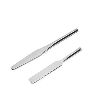 Beaupretty Manicure Tools Accessories Stainless Steel Nail Tool Manicure Color Matching Accessories Dual-use Manicure Tool Dual Purpose Nail Nail Color Nail Tools