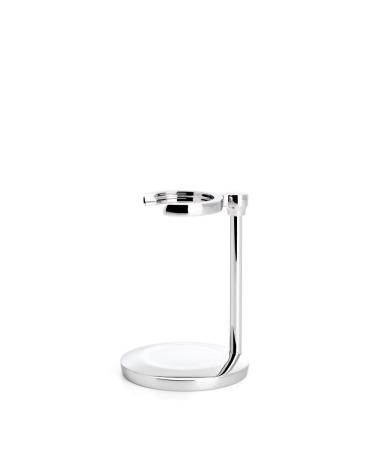 MHLE Shaving Brush Minimalistic Chrome Stand for PURIST Brushes