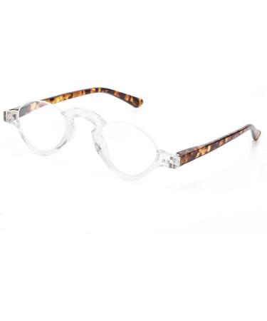 Reading Glasses Light Blocking Glasses Computer Readers Men Half Frame Reading Glasses Women Retro Eyeglasses Half Rim Blue Light Blocking